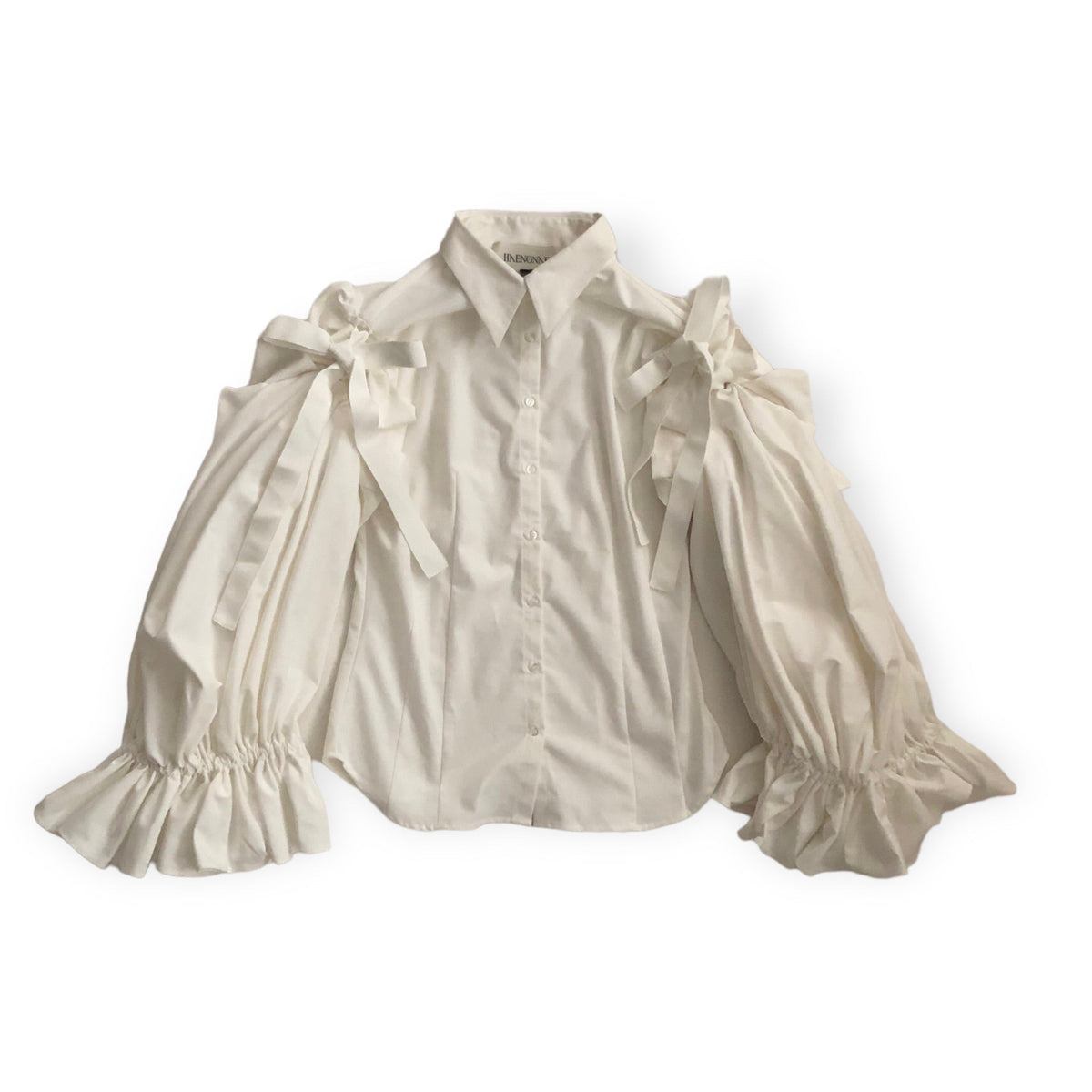 HAENGNAE TAMAGO BLOUSE / White – dim at noon