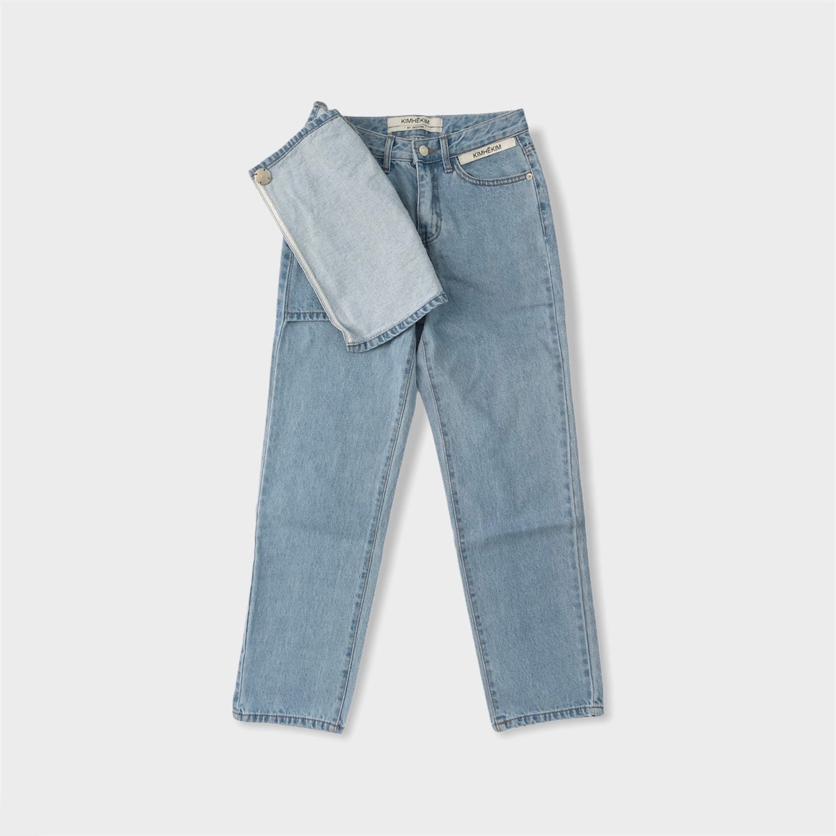 KIMHEKIM DENIM WRAP PANTS – dim at noon