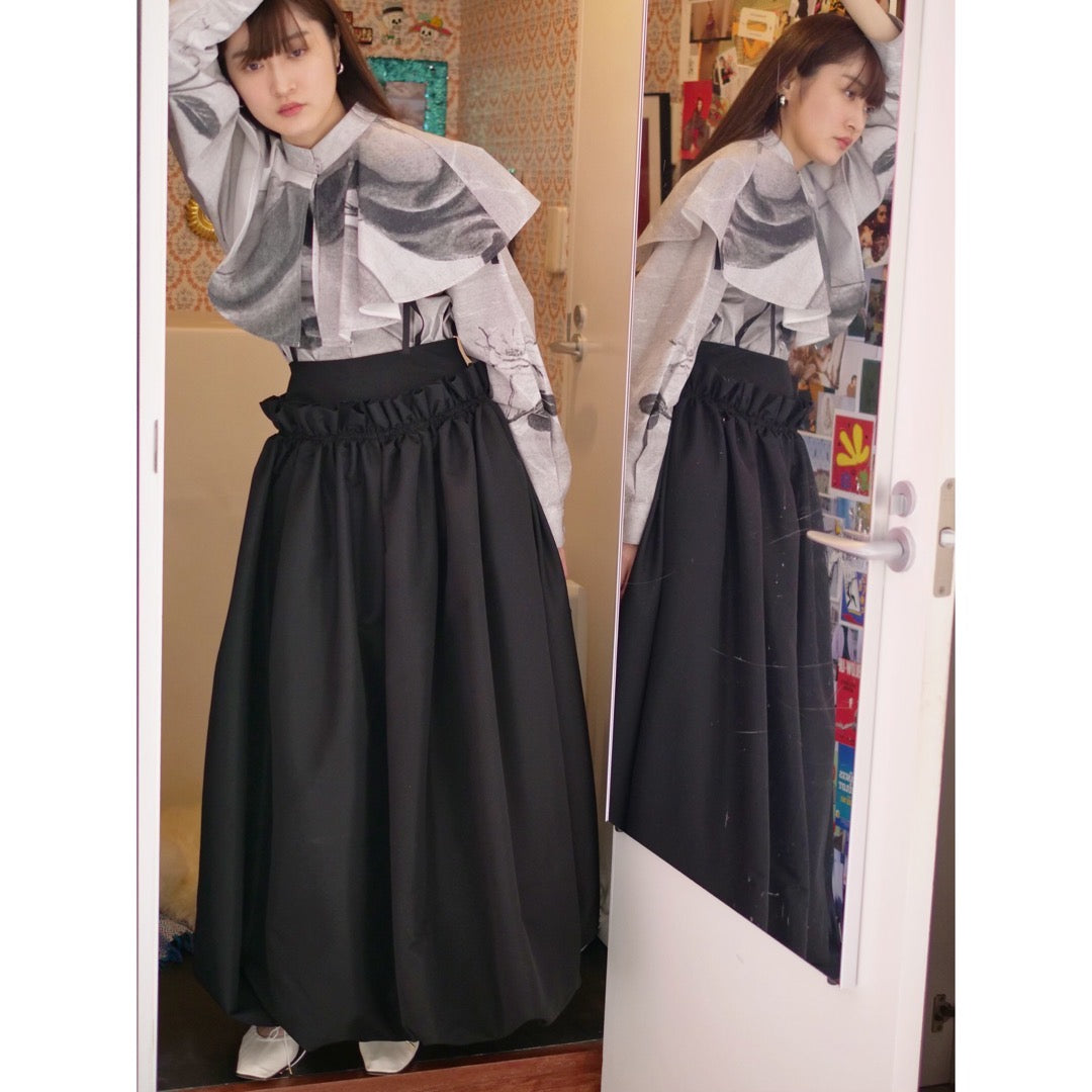 ヘンネ HAENGNAE omochi balloon skirt - ロングスカート