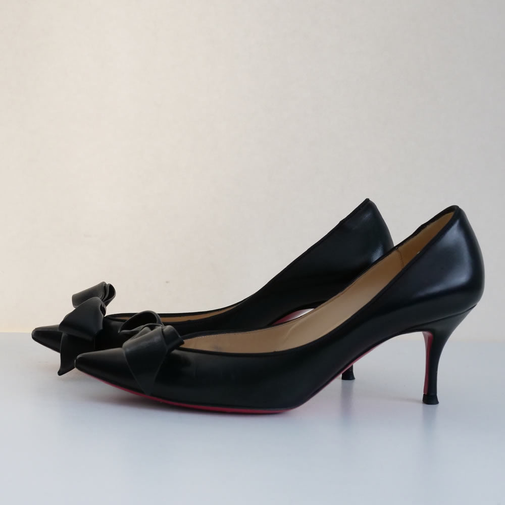 OLD&VINTAGE] CHRISTIAN LOUBOUTIN リボンパンプス – dim at noon