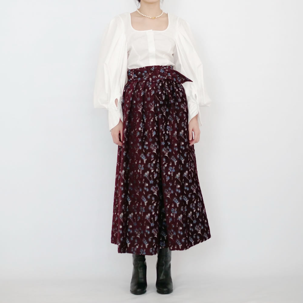 値下げ】 Mame◎Square Neck Puff Sleeve Shirt シャツ/ブラウス(七分