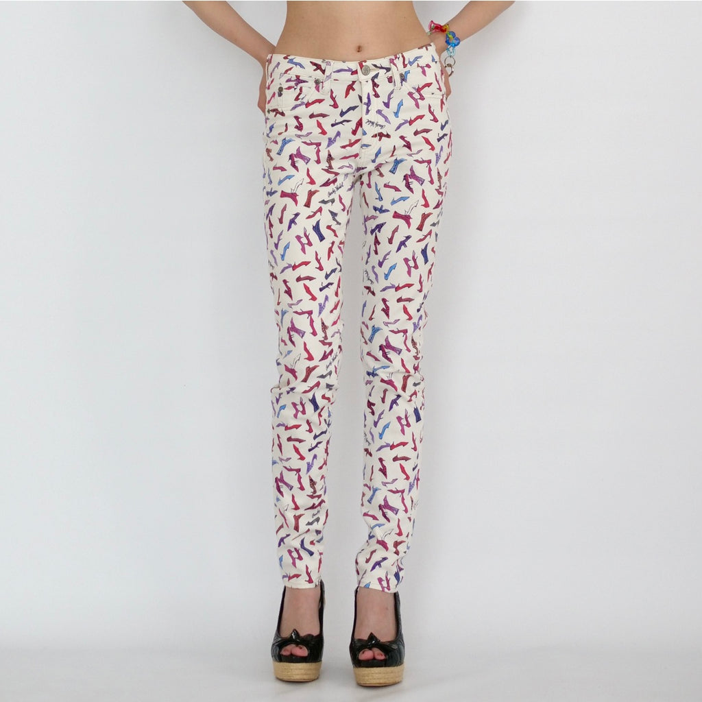 [OLD&VINTAGE] Andy Warhol BY HYSTERIC GLAMOUR　HIGH HEELS PRINT PANTS