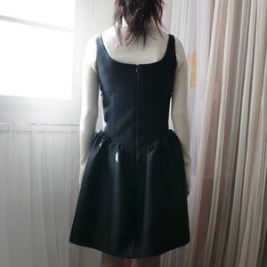 ・SHUSHU/TONG   low-cut puffy dress