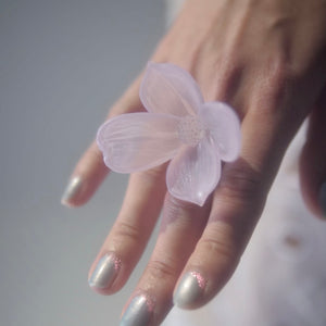 SUSAN FANG　3D PRINTED FLOWER RING