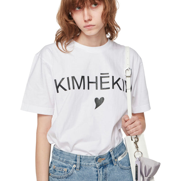 KIMHEKIM HEART T-SHIRT (WHITE) – dim at noon