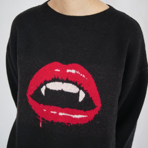 [OLD&VINTAGE] HYSTERIC GLAMOUR LIP ニット