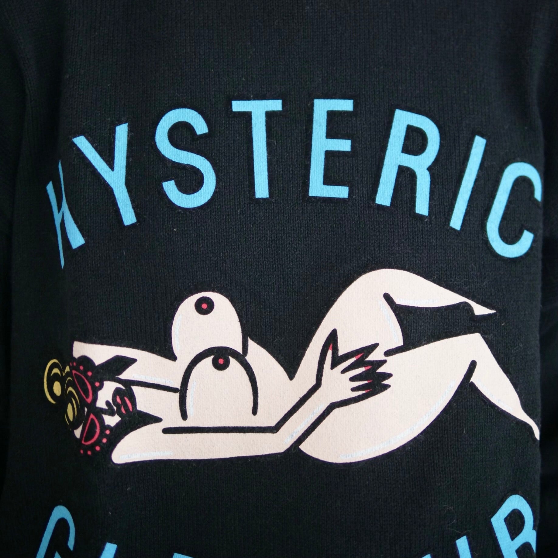 [OLD&VINTAGE] HYSTERIC GLAMOUR ニット(BLACK)