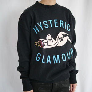 [OLD&VINTAGE] HYSTERIC GLAMOUR ニット(BLACK)