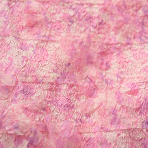 SUSAN FANG　FLOWER-LASER CUT SKIRT / PINK