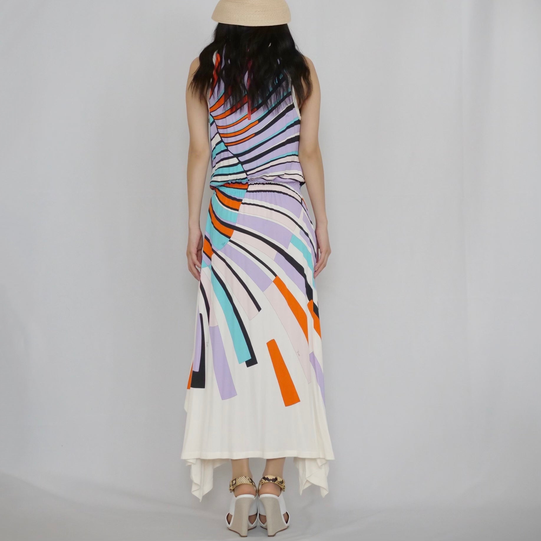 [OLD&VINTAGE] EMILIO PUCCI ノースリーブドレス