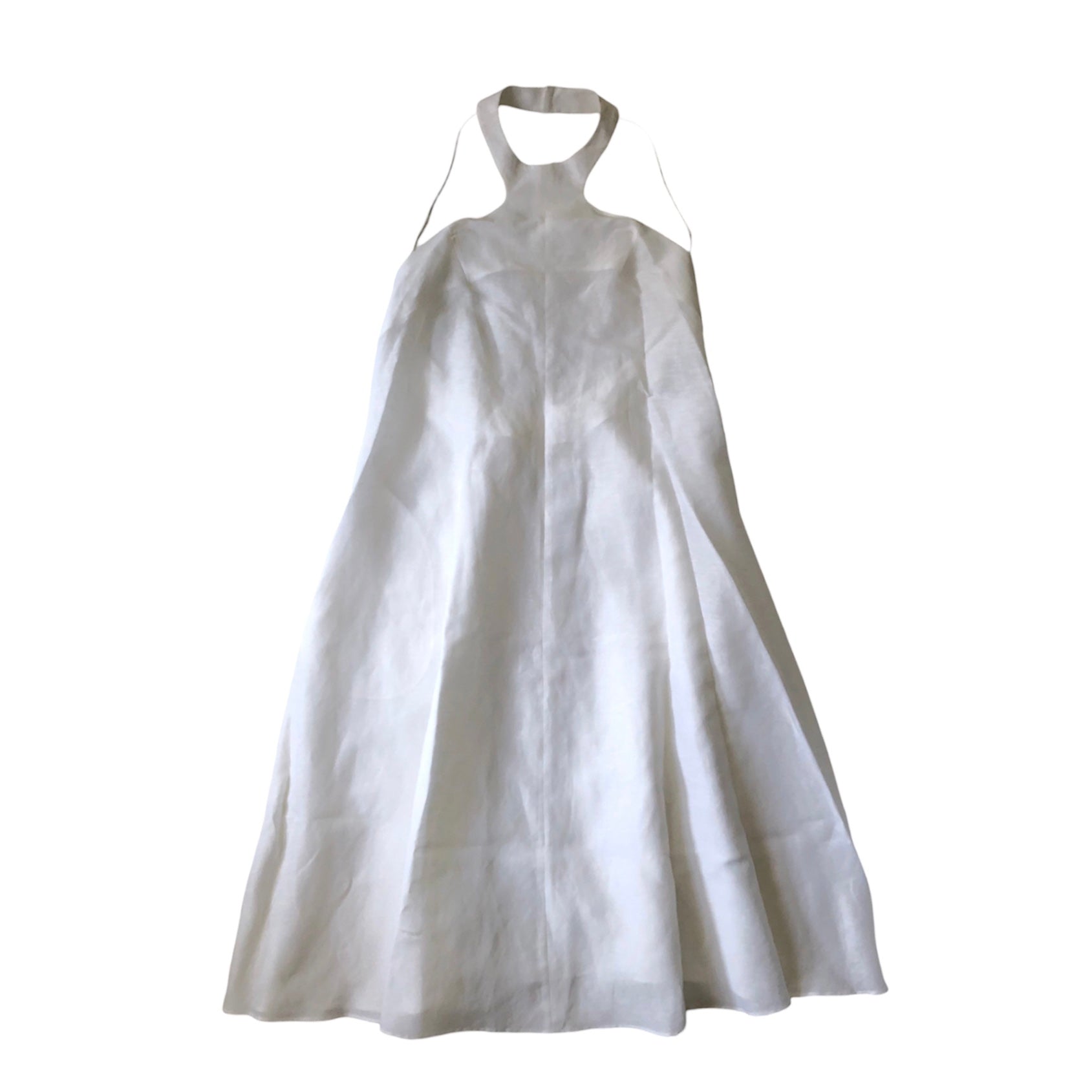 TELOPLAN Togo Dress / White – dim at noon