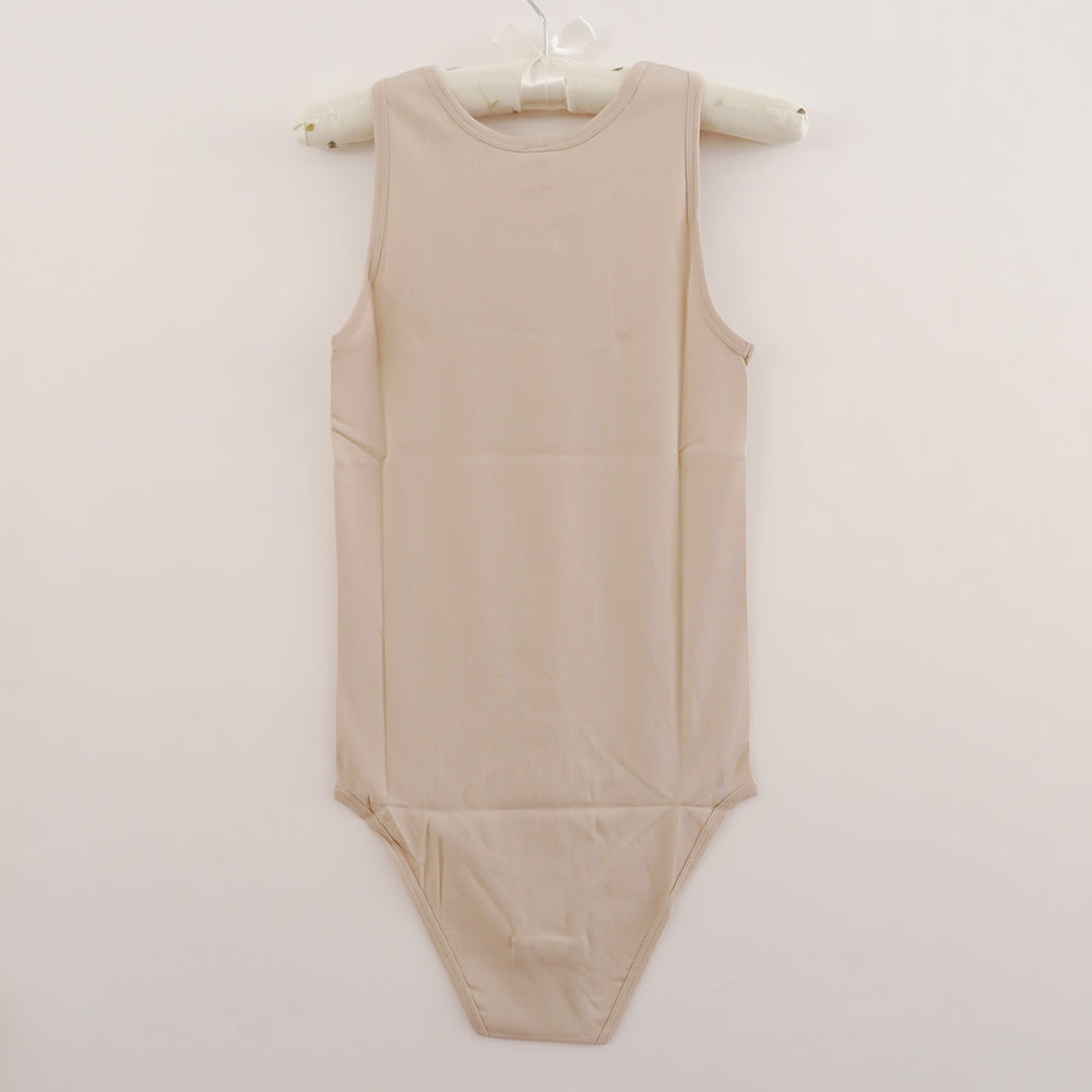 [babaco]suvin cotton tank-top body (beige)