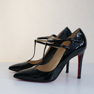 OLD&VINTAGE] CHRISTIAN LOUBOUTIN Tストラップパンプス – dim at noon